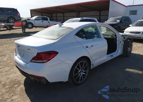 2019 Genesis G70 2.0T Sport из США, поврежденный, VIN KMTG24LA6KU026183